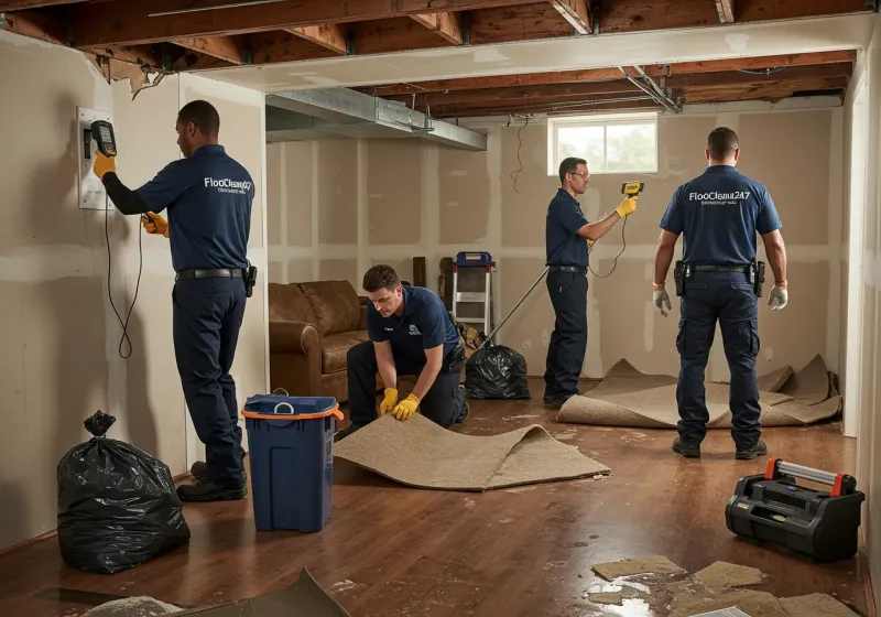 Flood DamageMaterial Assessment and Debris Removal process in Dubois, ID