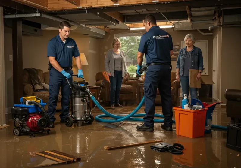 Basement Water Extraction and Removal Techniques process in Dubois, ID
